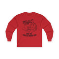 "Computa, When Does the Infinite Joy Come" Funny Meme Men/Unisex Graphic Long Sleeve T-Shirt