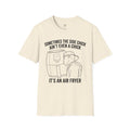 "Sometimes The Side Chick Ain't Even A Chick, It's an Air Fryer" Funny Meme Mens/Unisex Graphic T-Shirt