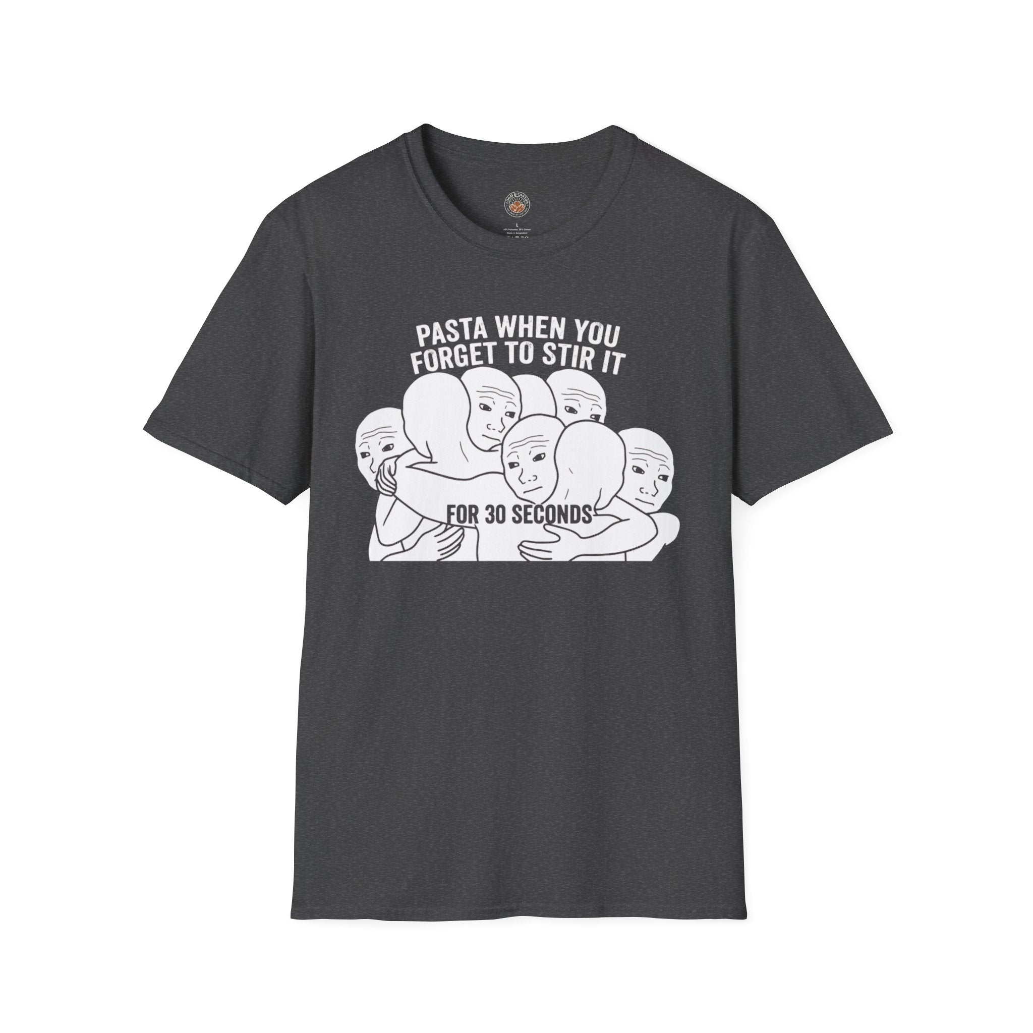 "Pasta When You Forget to Stir It" Funny Meme Men/Unisex Graphic T-Shirt