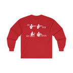 "As Per My Last Email" Funny Meme Men/Unisex Graphic Long Sleeve T-Shirt