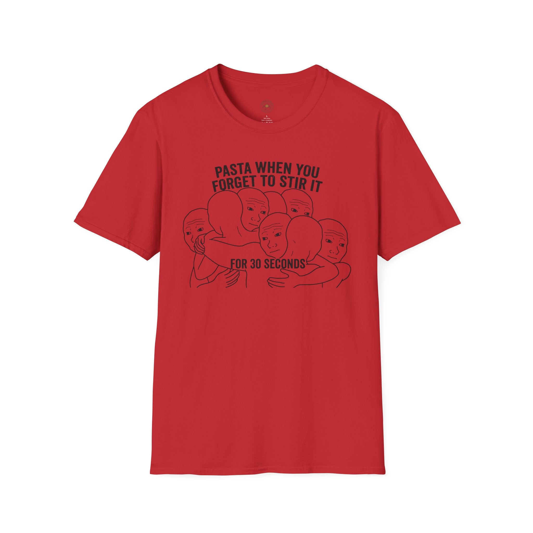 "Pasta When You Forget to Stir It" Funny Meme Men/Unisex Graphic T-Shirt