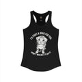 "I'd Fight A Bear For You" Funny Meme Women's Graphic Racerback Tank