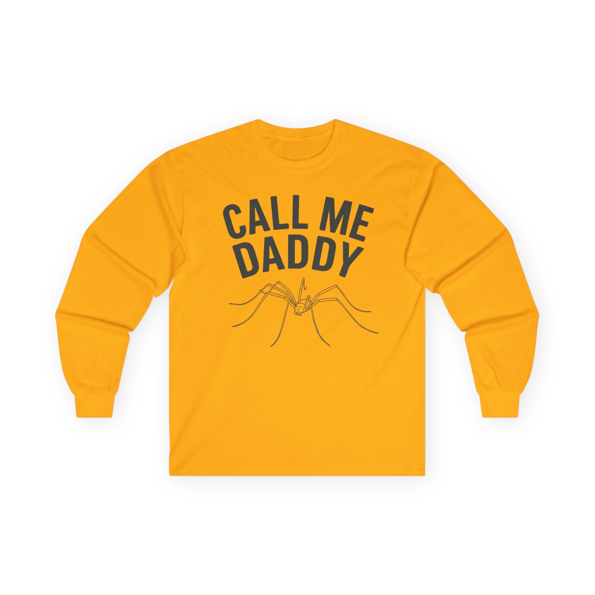 "Call Me Daddy" Funny Meme Men/Unisex Graphic Long Sleeve T-Shirt