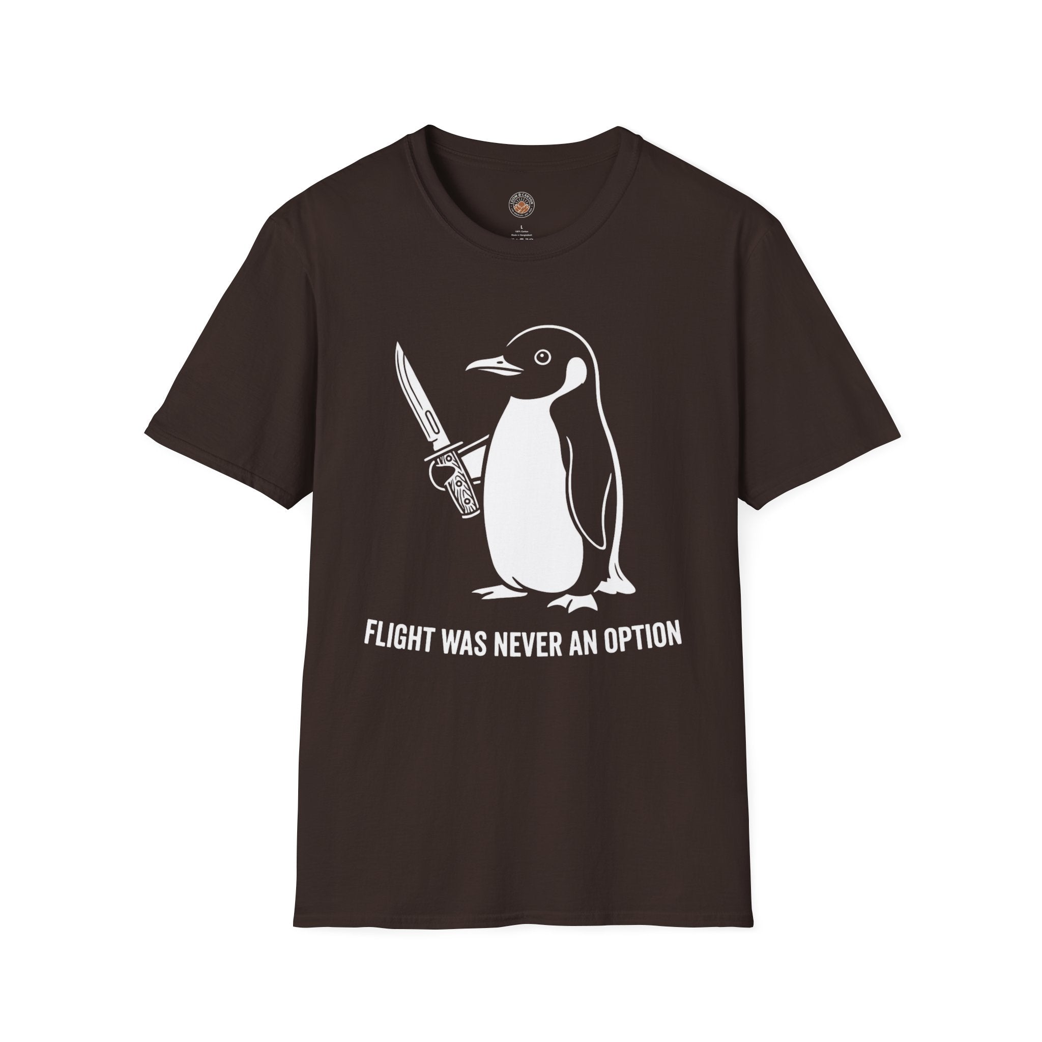 "Flight Was Never an Option" Funny Meme Men/Unisex Graphic T-Shirt