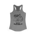 "Computa, When Does The Infinite Joy Come" Funny Meme Women's Graphic Racerback Tank