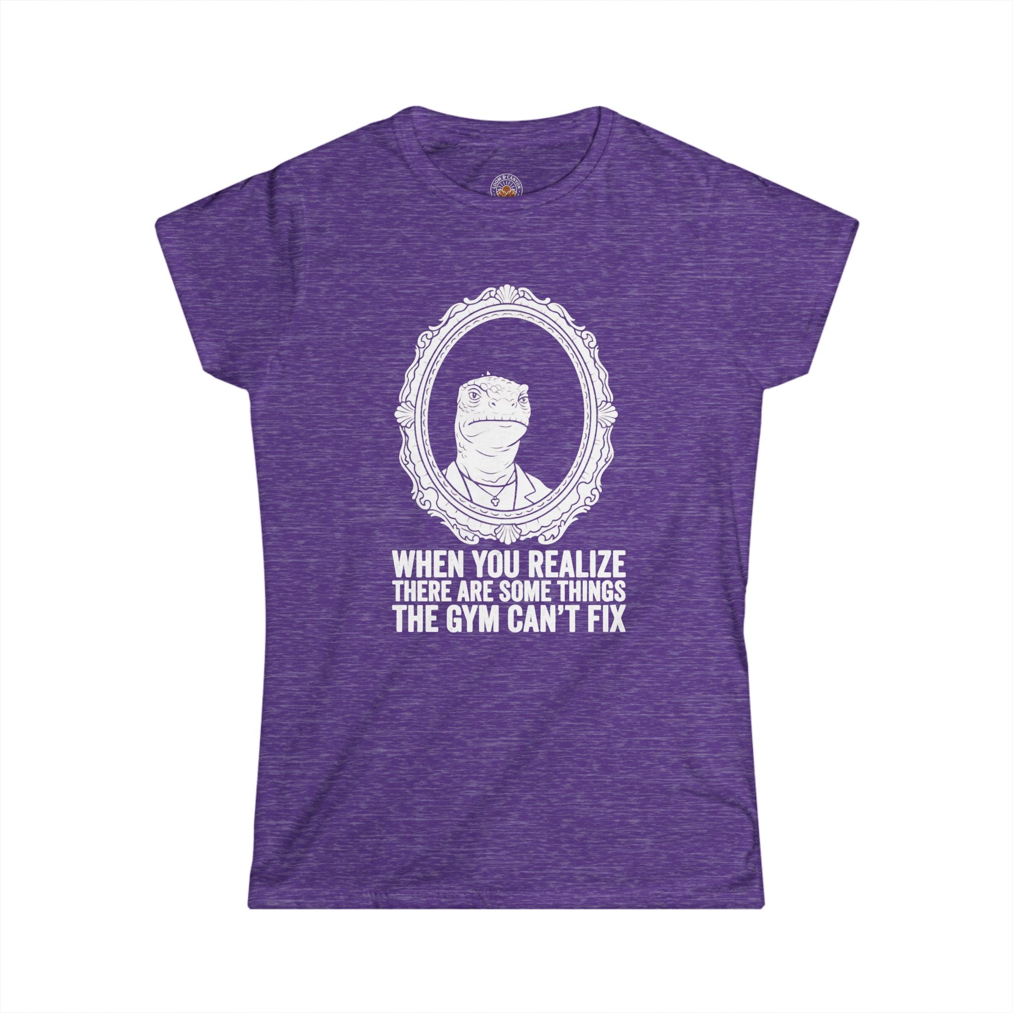 "There Are Some Things The Gym Can't Fix" Funny Meme Women's Graphic T-Shirt