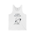 “All Quiet On The Frontal Lobe” Funny Meme Men/Unisex Graphic Tank