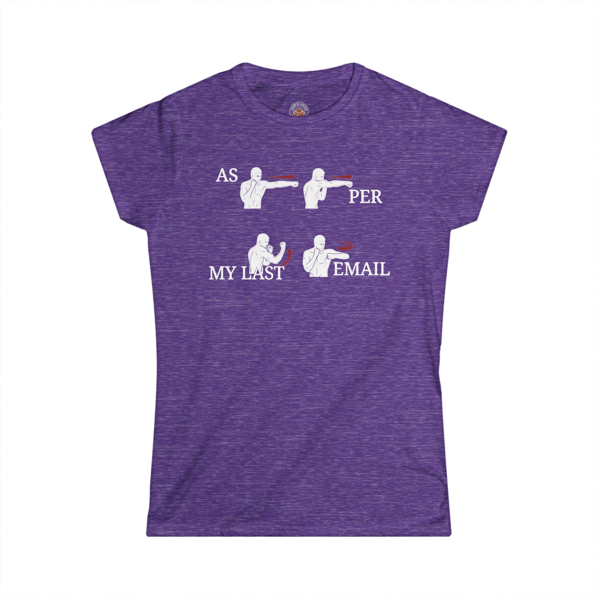 "As Per My Last Email" Funny Meme Women's Graphic T-Shirt
