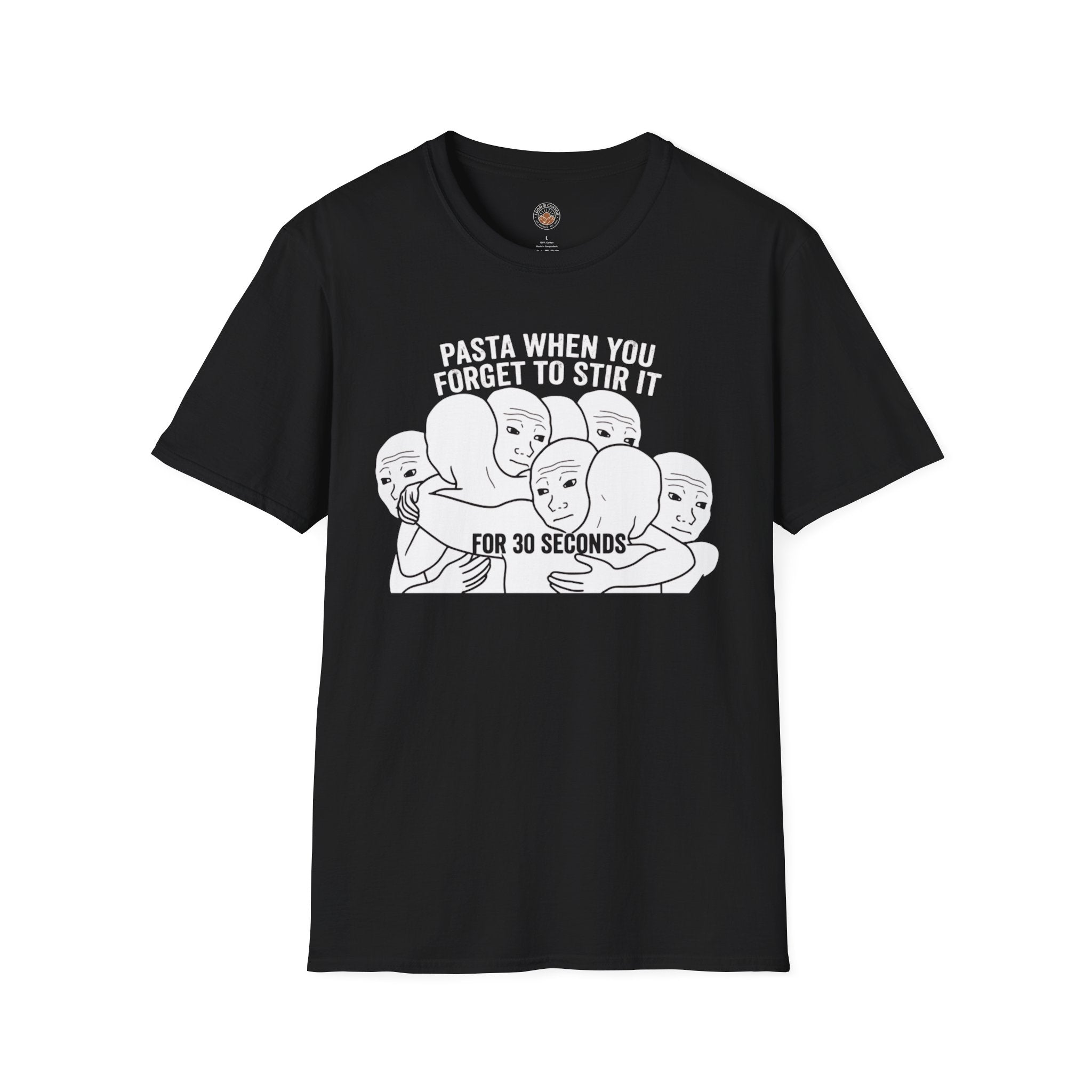 "Pasta When You Forget to Stir It" Funny Meme Men/Unisex Graphic T-Shirt