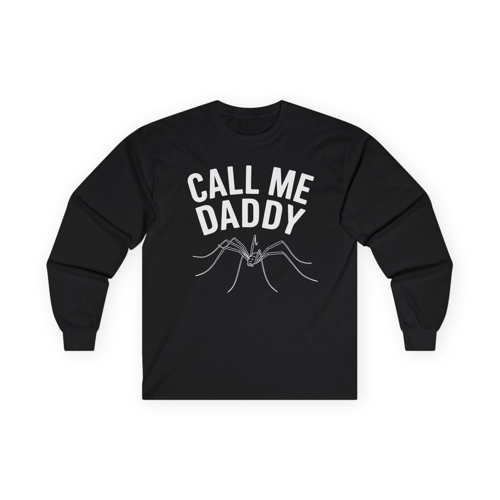 "Call Me Daddy" Funny Meme Men/Unisex Graphic Long Sleeve T-Shirt