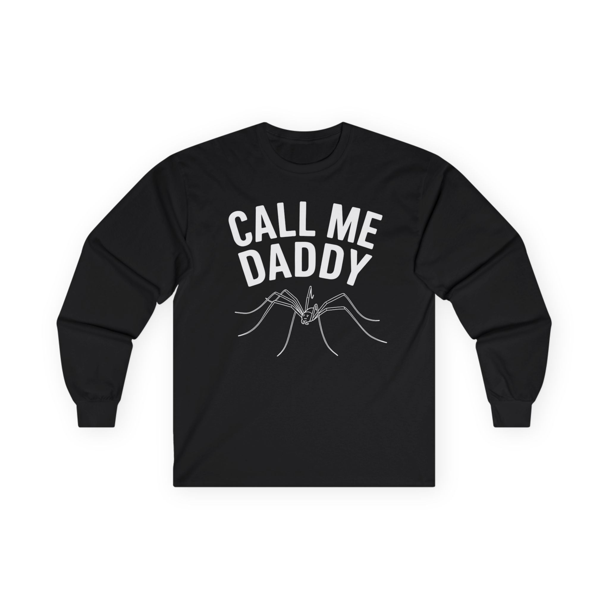 "Call Me Daddy" Funny Meme Men/Unisex Graphic Long Sleeve T-Shirt