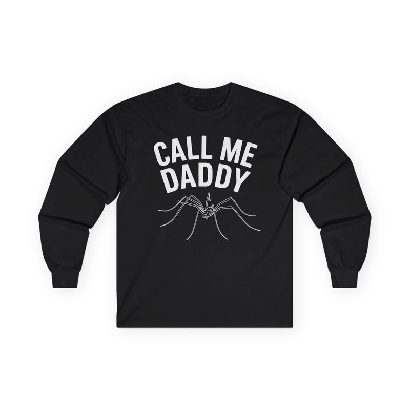 "Call Me Daddy" Funny Meme Men/Unisex Graphic Long Sleeve T-Shirt