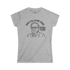 "'Go Big Or Go Home' - Warren Buffet" Funny Meme Women's Graphic T-Shirt