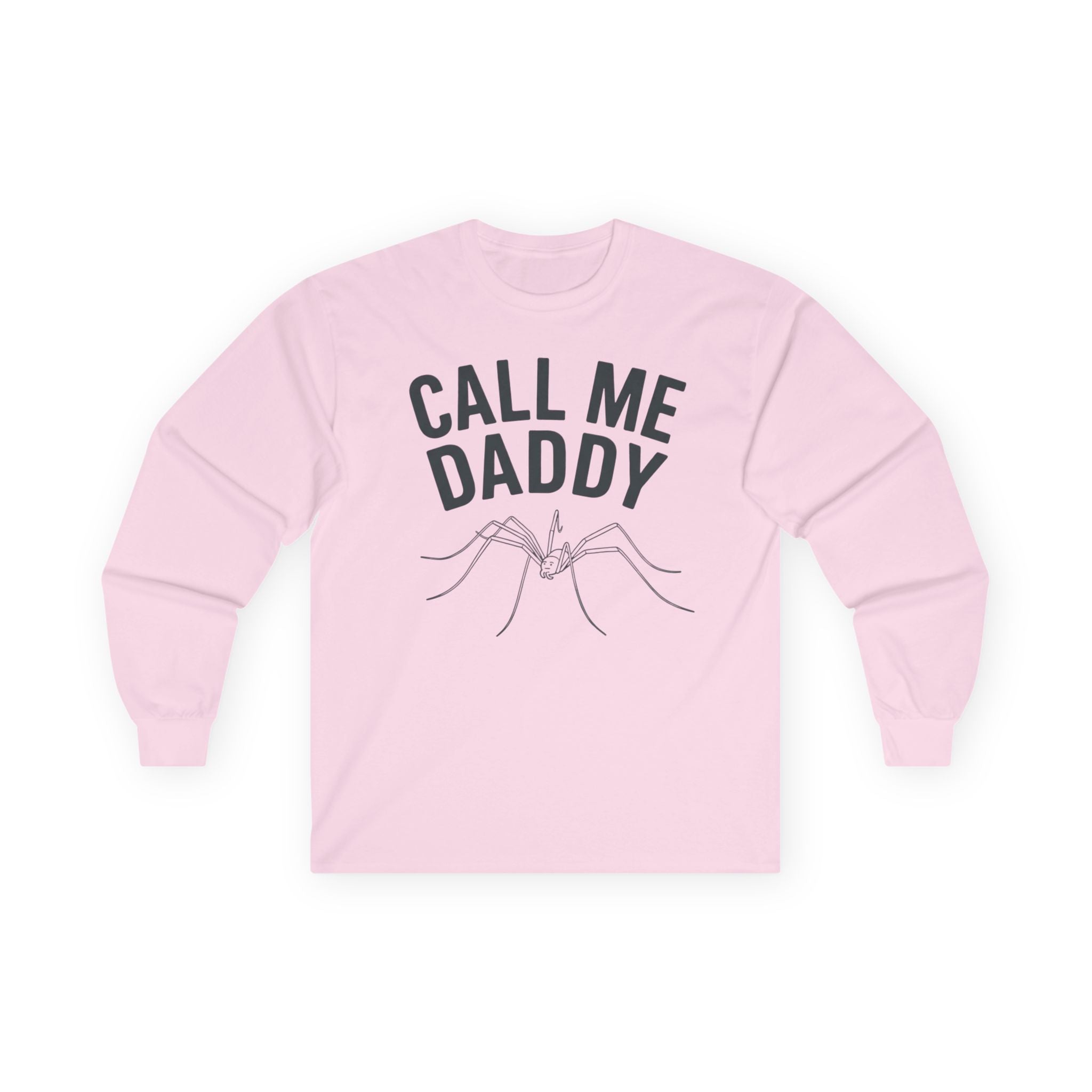 "Call Me Daddy" Funny Meme Men/Unisex Graphic Long Sleeve T-Shirt