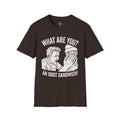 “What Are You? An Idiot Sandwich!” Funny Meme Men/Unisex Graphic T-Shirt