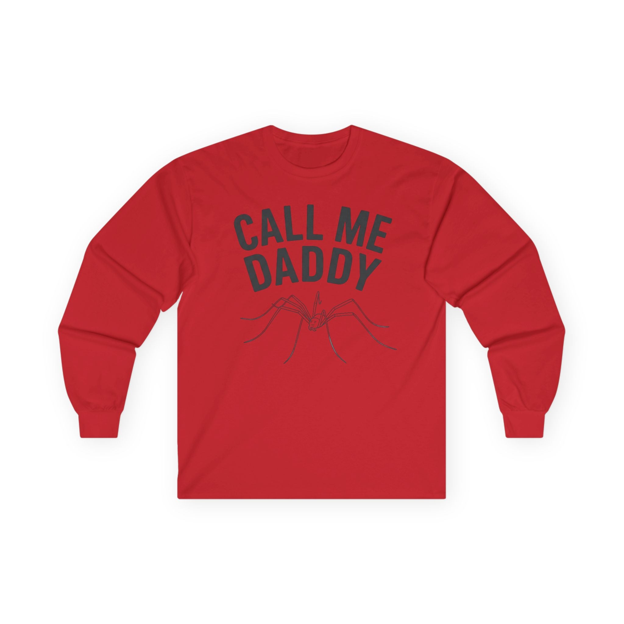 "Call Me Daddy" Funny Meme Men/Unisex Graphic Long Sleeve T-Shirt