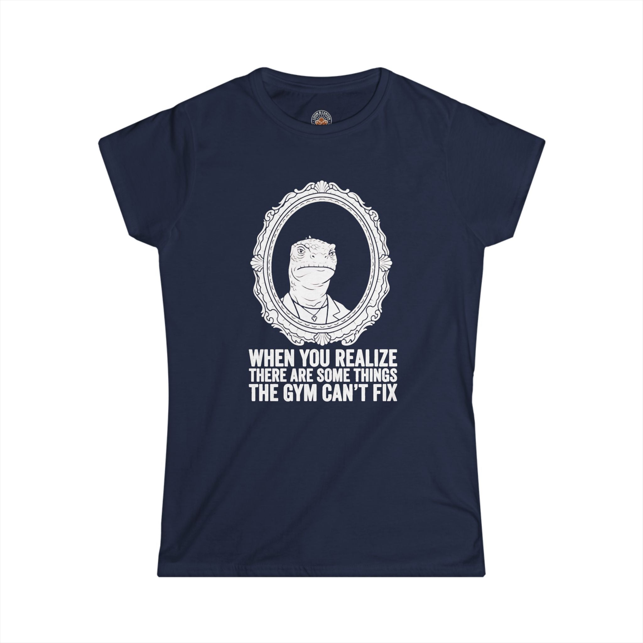 "There Are Some Things The Gym Can't Fix" Funny Meme Women's Graphic T-Shirt