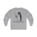 "Flight Was Never An Option" Funny Meme Men/Unisex Graphic Long Sleeve T-Shirt