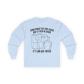 "Sometimes The Side Chick Ain't Even A Chick" Funny Meme Mens/Unisex Long Sleeve T-Shirt