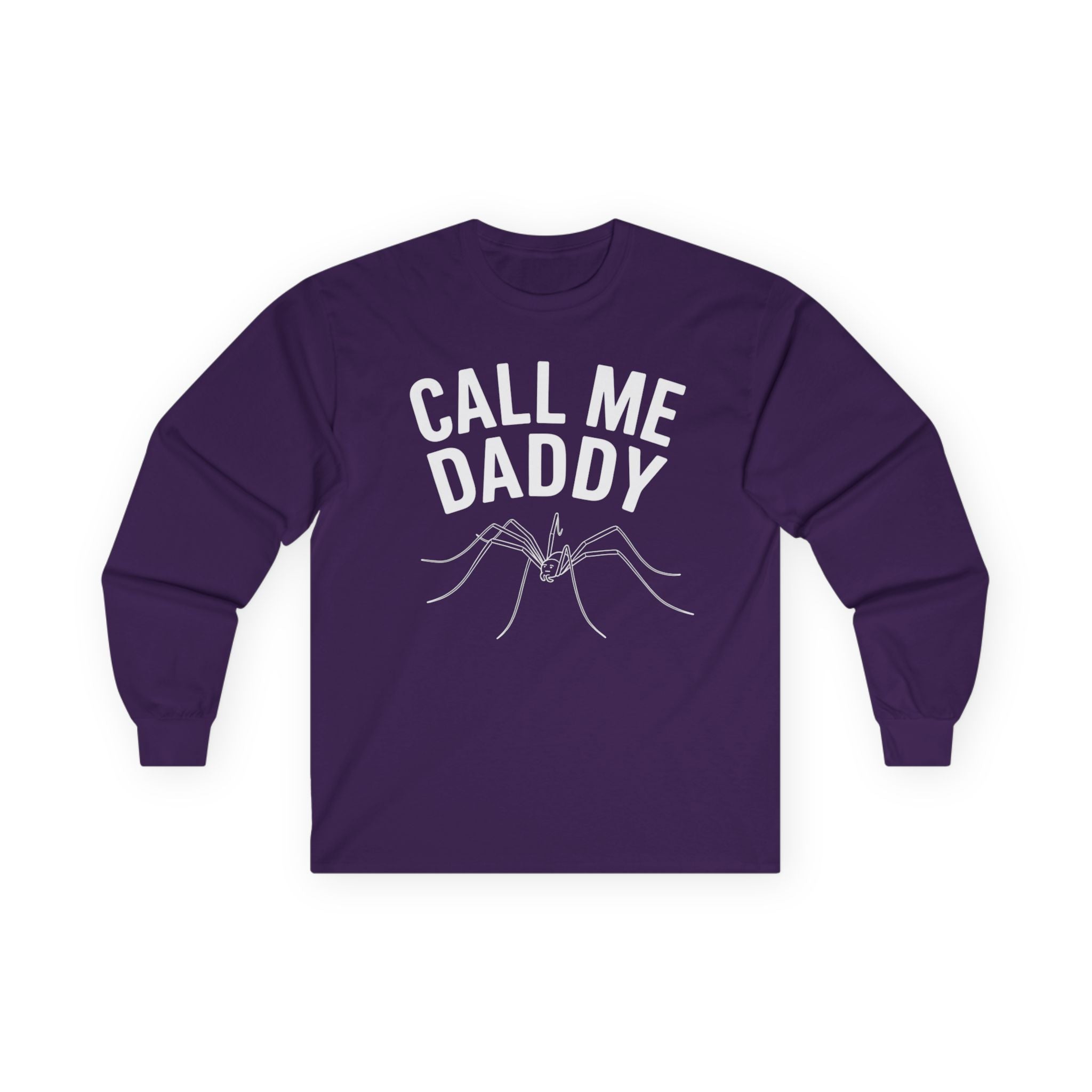 "Call Me Daddy" Funny Meme Men/Unisex Graphic Long Sleeve T-Shirt