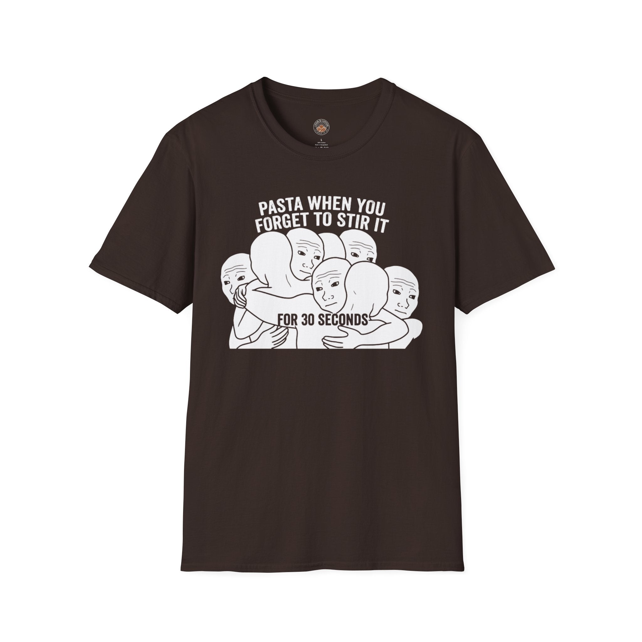 "Pasta When You Forget to Stir It" Funny Meme Men/Unisex Graphic T-Shirt