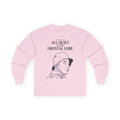 "All Quiet On The Frontal Lobe" Funny Meme Men/Unisex Graphic Long Sleeve T-Shirt