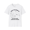 'When You Drunk AF' Funny Meme Men/Unisex Graphic T-Shirt
