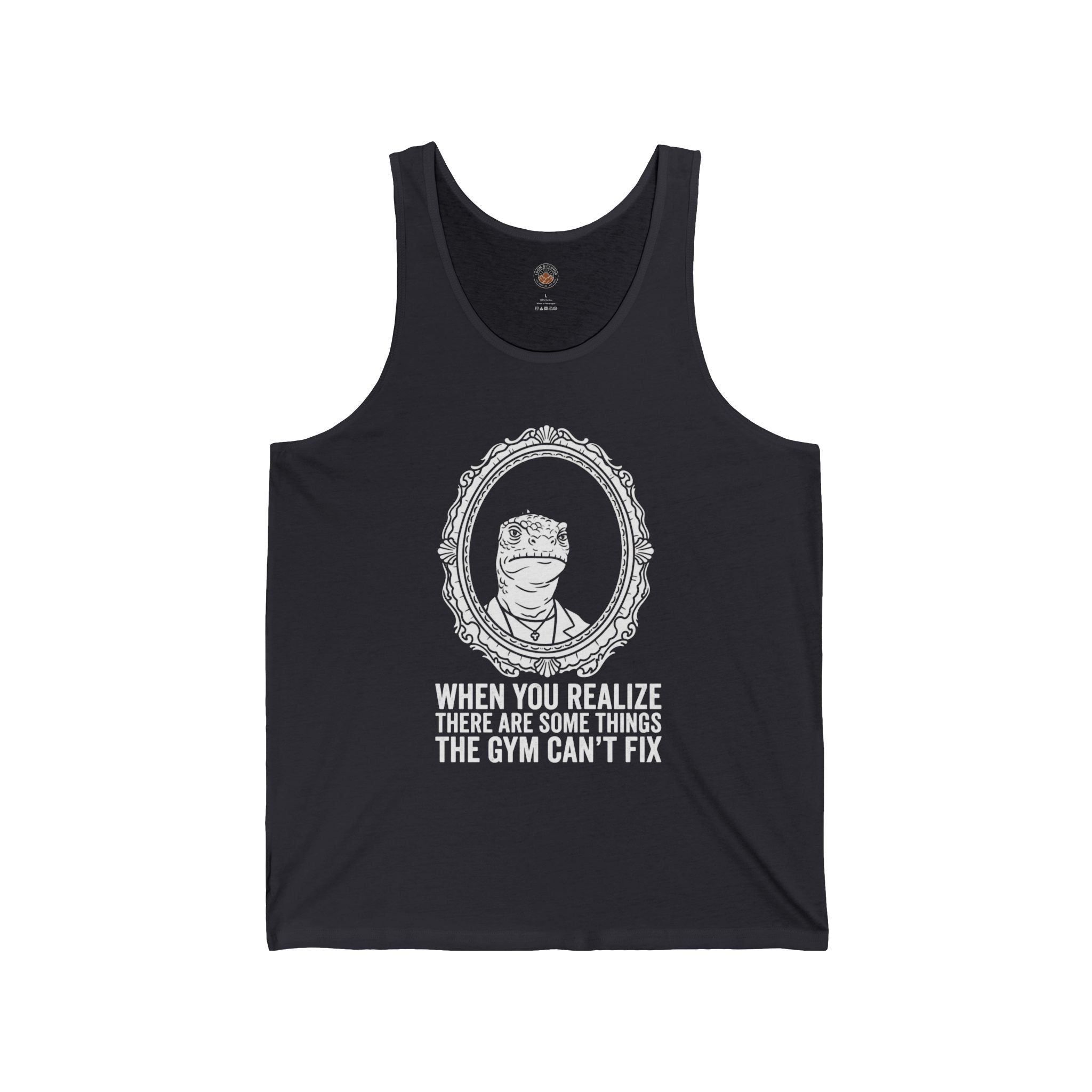 "There Are Some Things the Gym Can’t Fix” Funny Meme Men/Unisex Graphic Tank