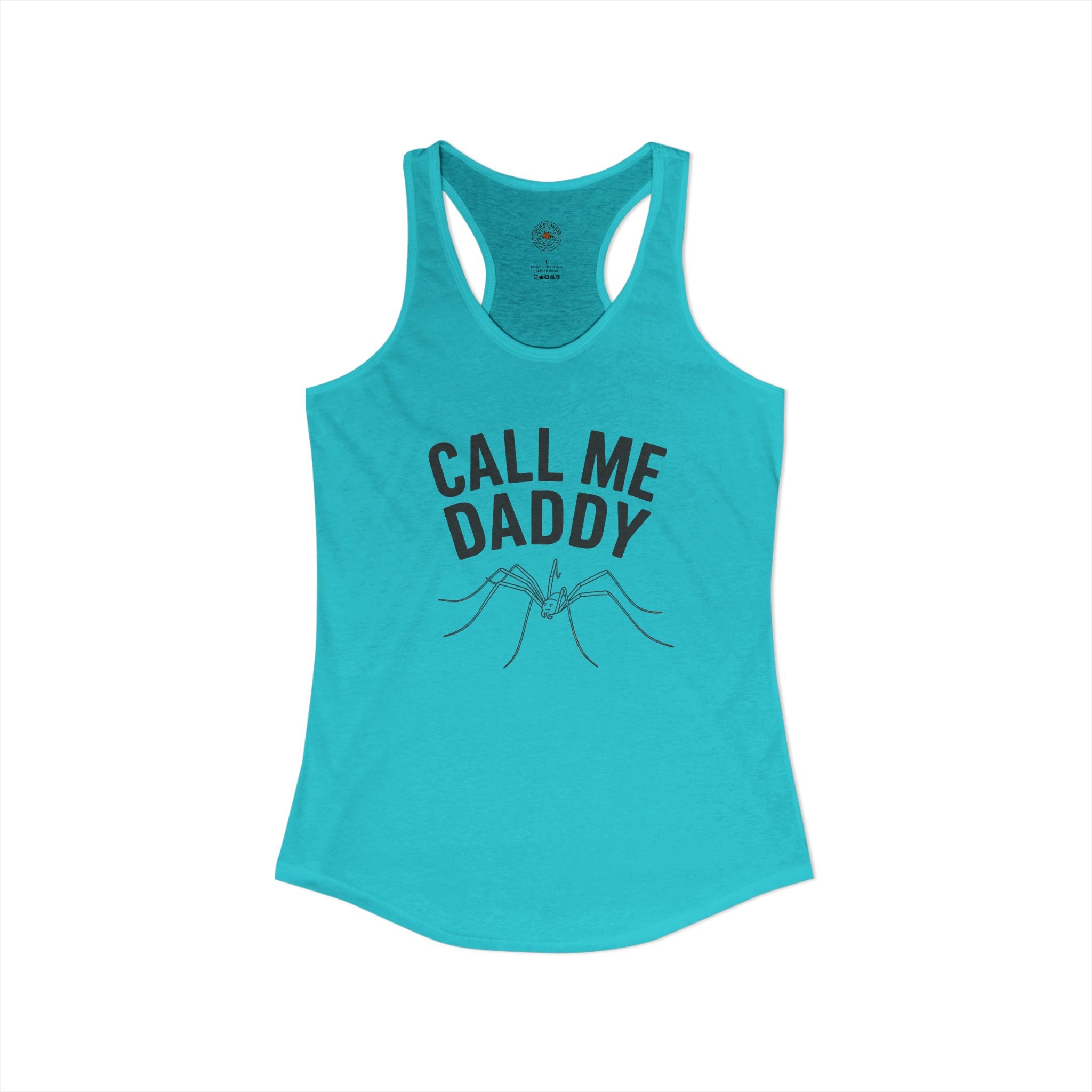"Call Me Daddy" Funny Meme Women's Graphic Racerback Tank