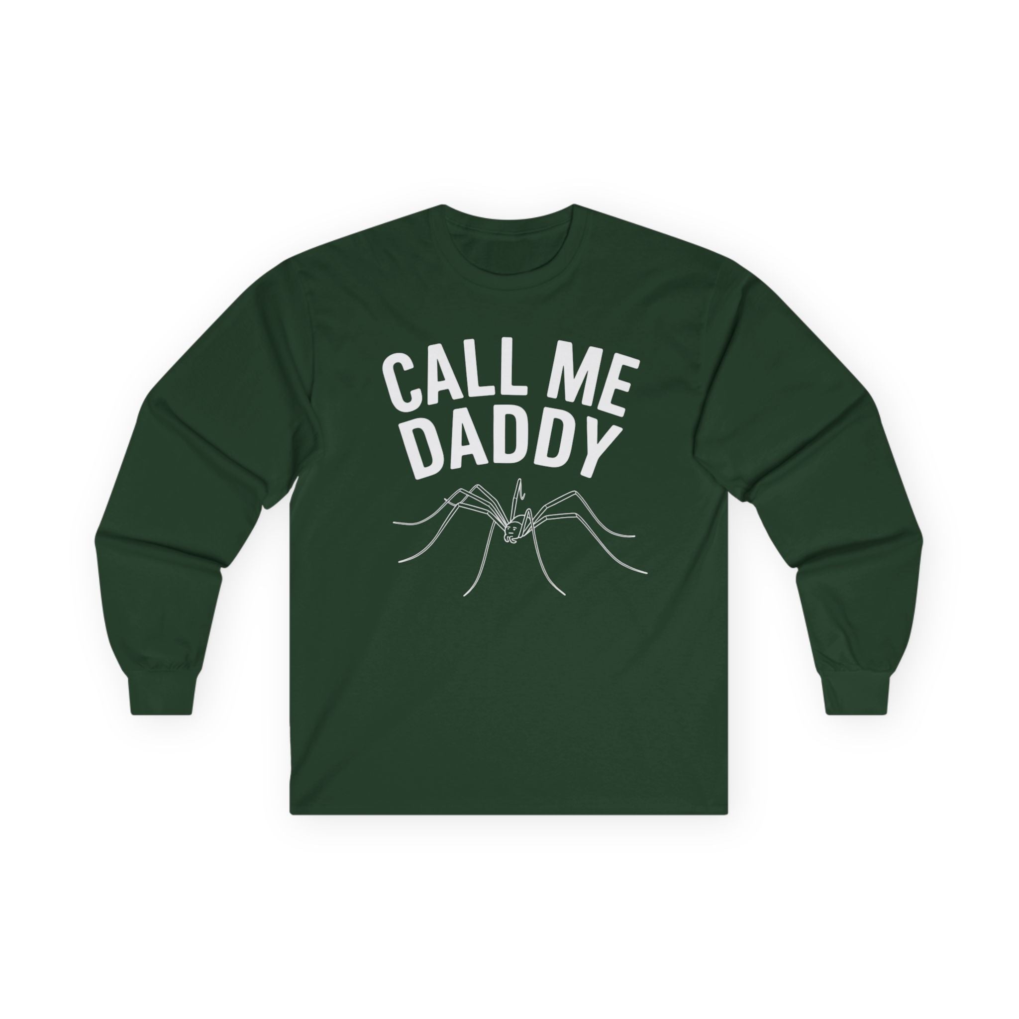 "Call Me Daddy" Funny Meme Men/Unisex Graphic Long Sleeve T-Shirt