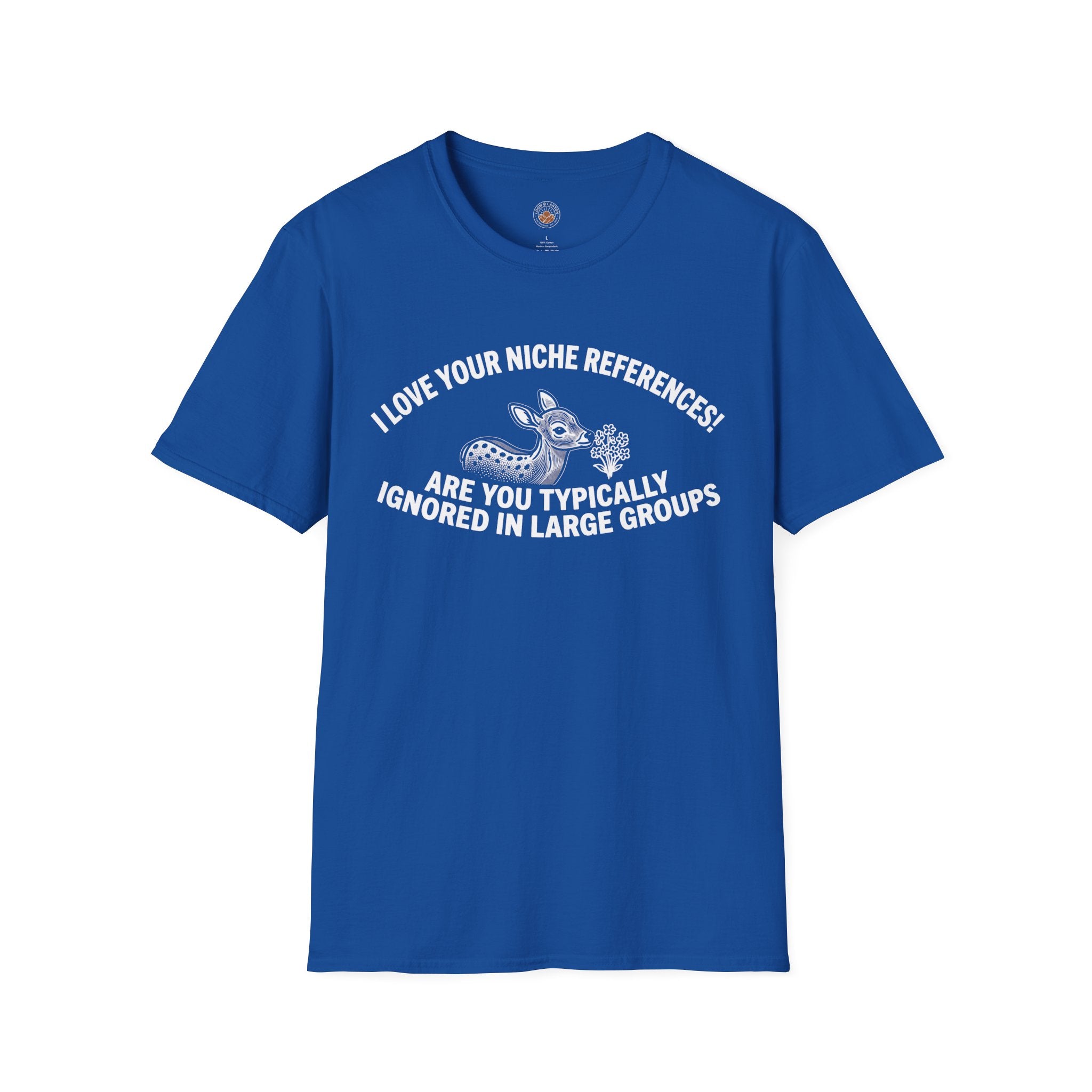 “Are You Typically Ignored in Large Groups” Funny Meme Men/Unisex Graphic T-Shirt