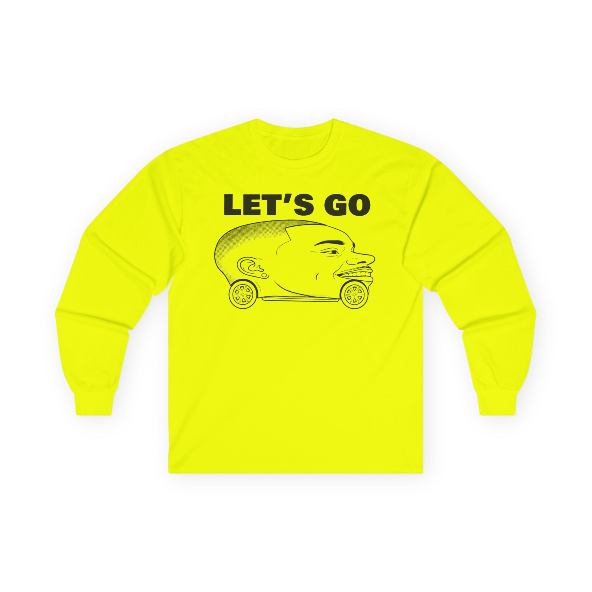 "Let's Go" Funny Meme Men/Unisex Graphic Long Sleeve T-Shirt