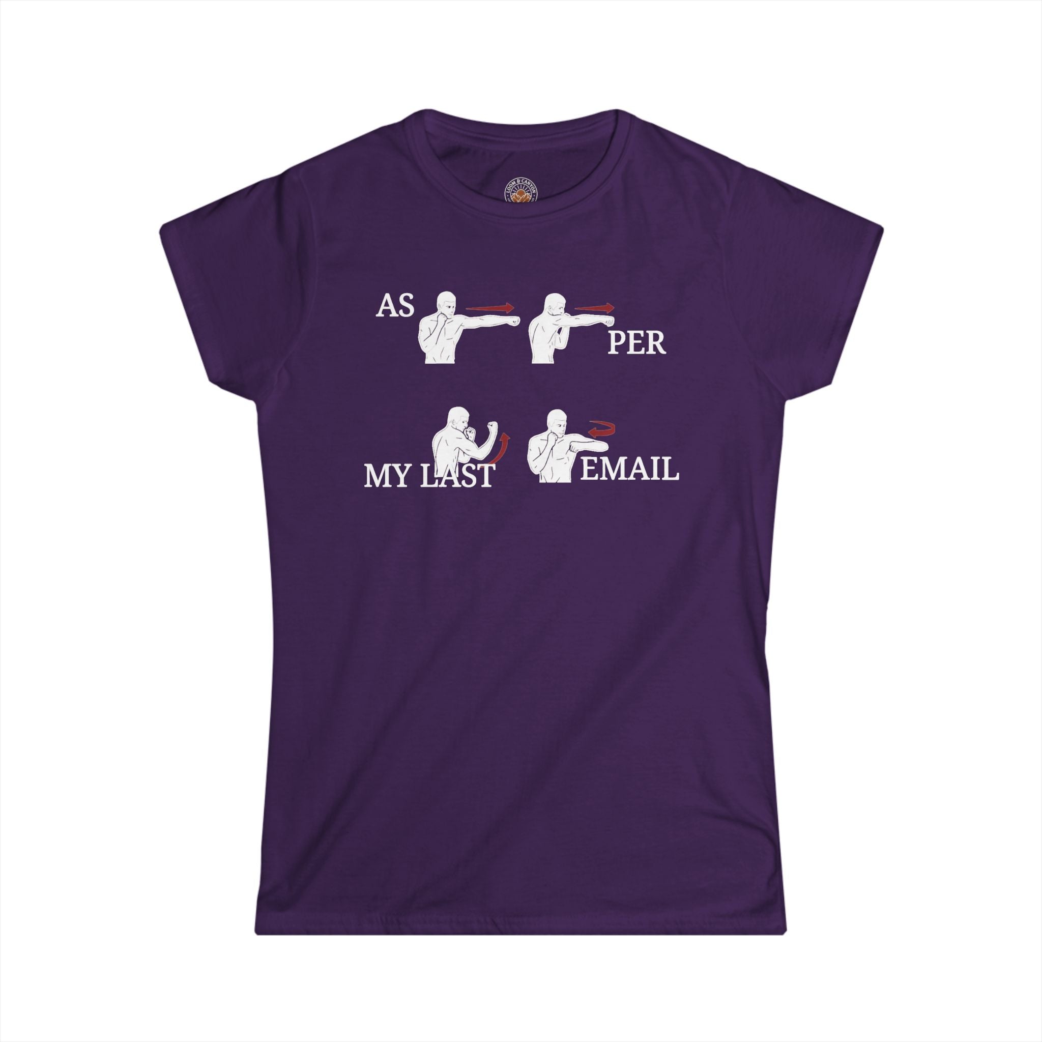 "As Per My Last Email" Funny Meme Women's Graphic T-Shirt