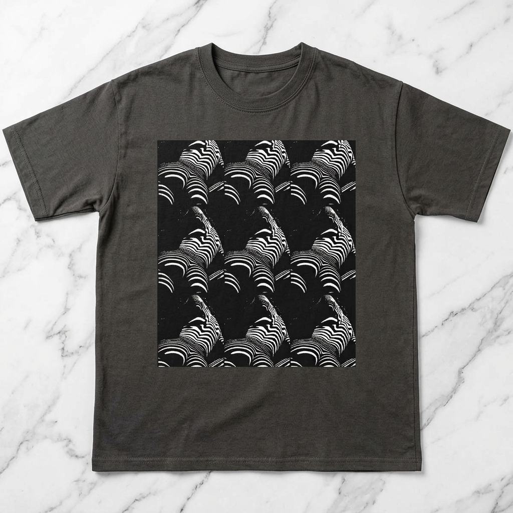 White Stripes Men/Unisex Mineral Wash T-Shirt