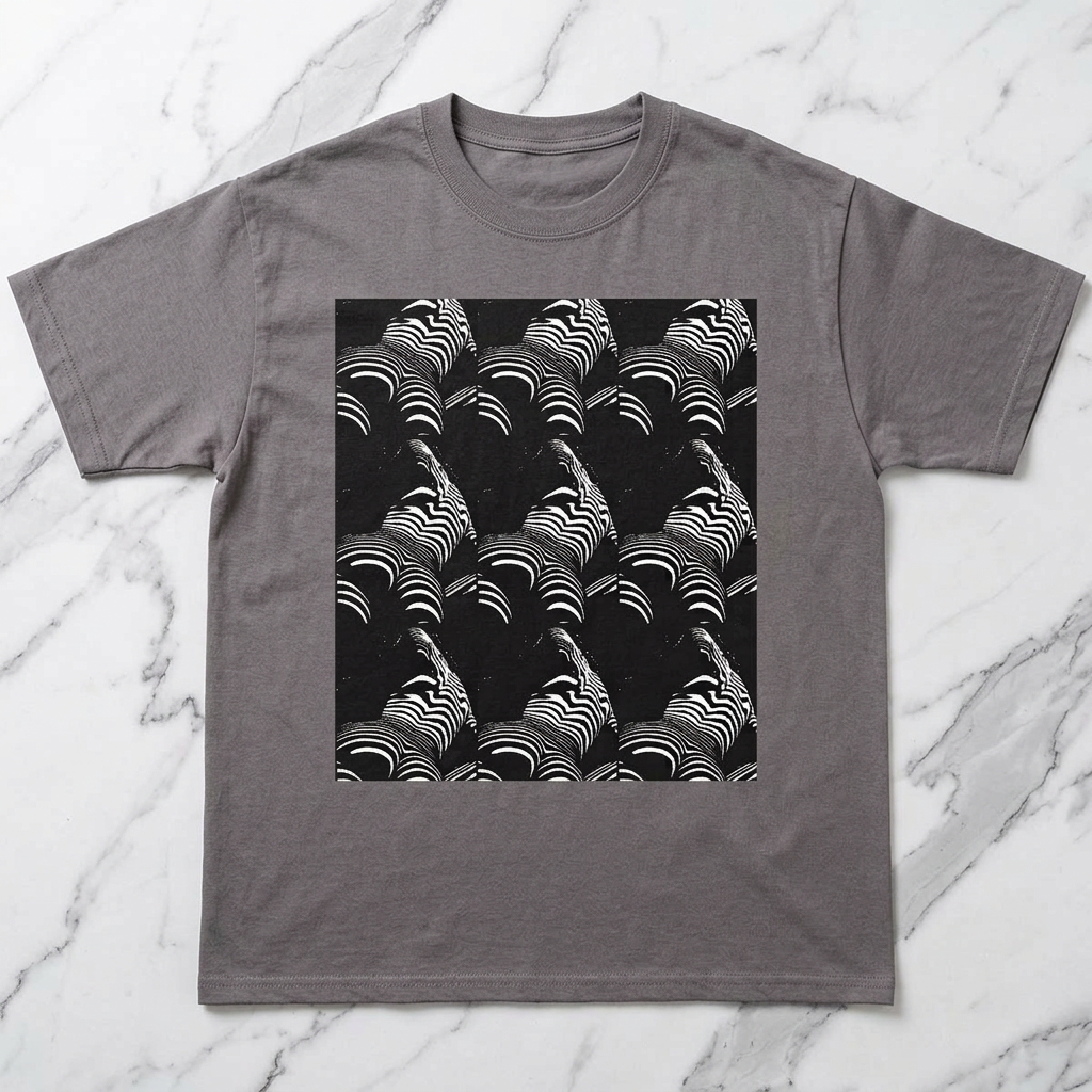 White Stripes Men/Unisex Mineral Wash T-Shirt