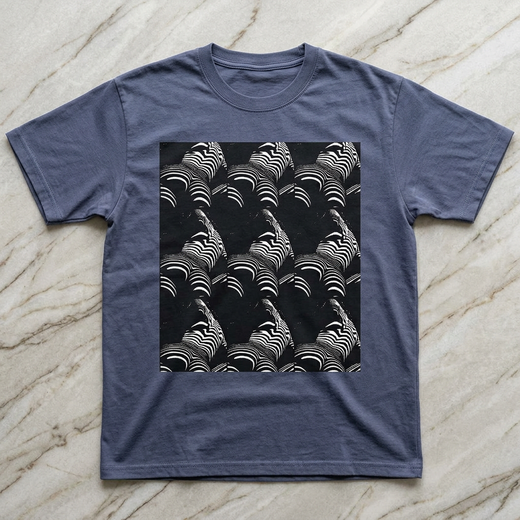 White Stripes Men/Unisex Mineral Wash T-Shirt