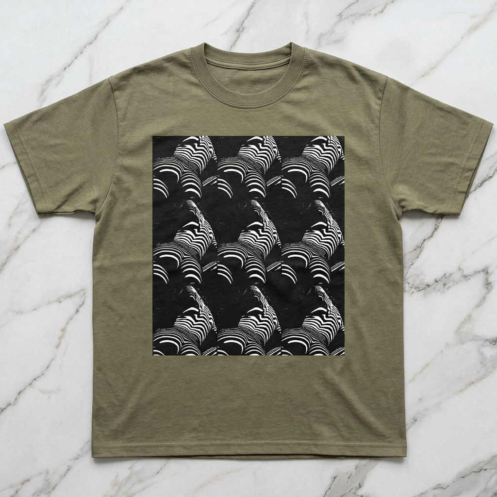 White Stripes Men/Unisex Mineral Wash T-Shirt