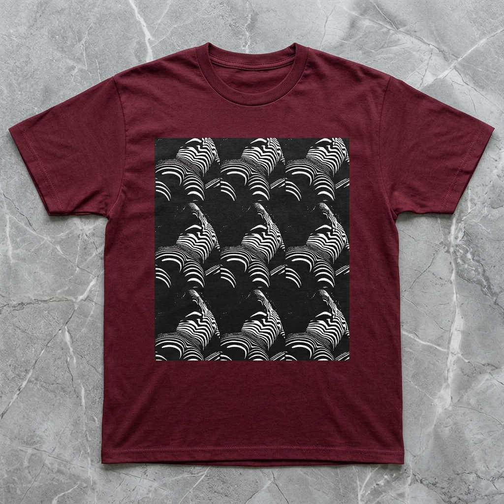 White Stripes Men/Unisex Mineral Wash T-Shirt