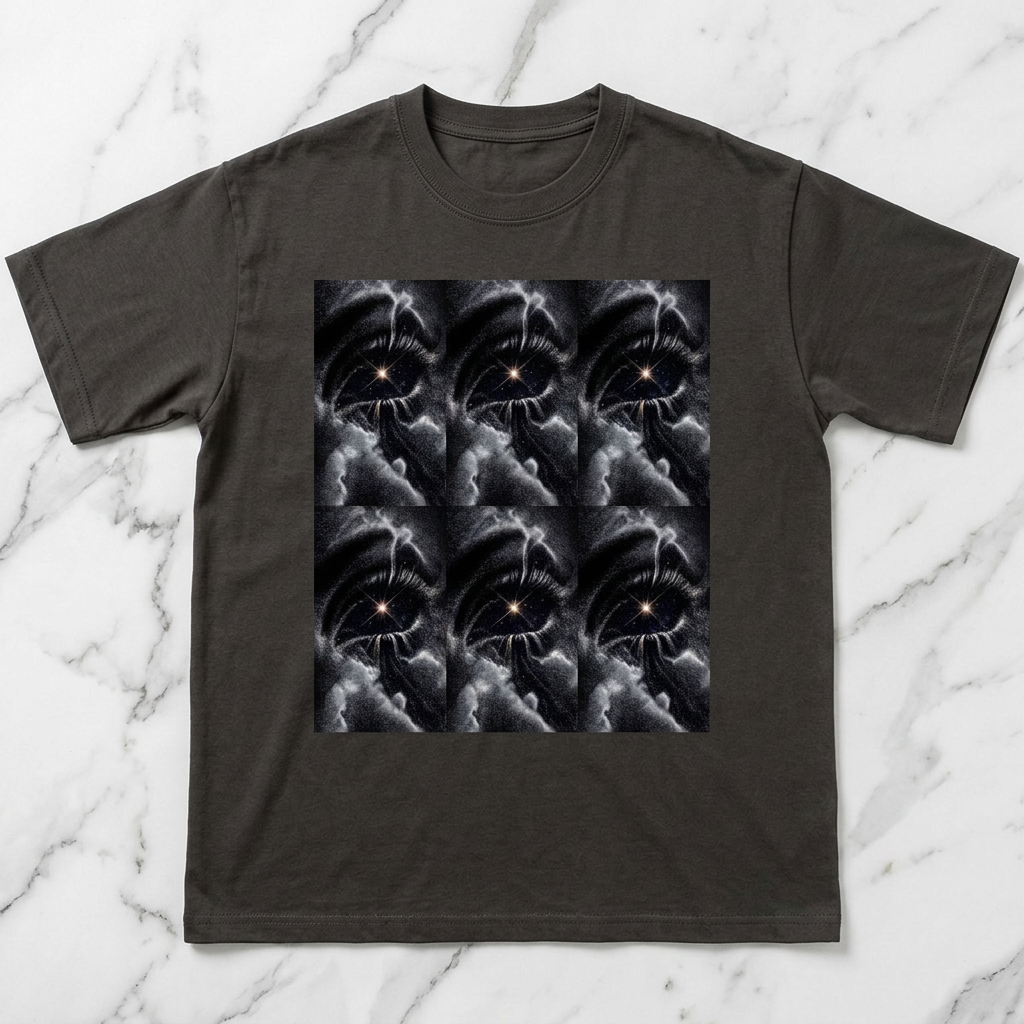 Cosmic Eye Men/Unisex Mineral Wash T-Shirt