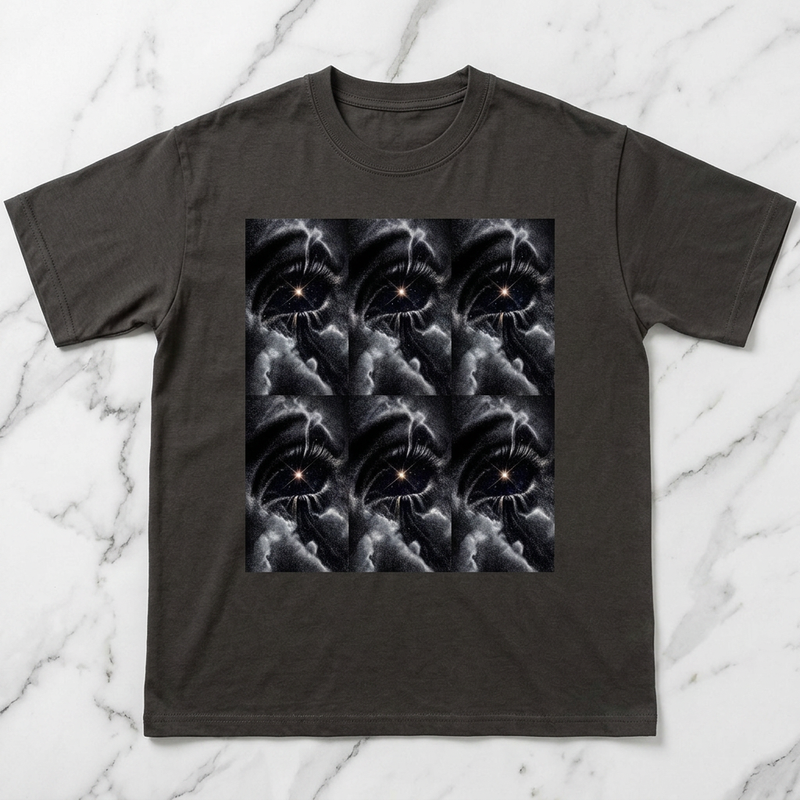 Cosmic Eye Men/Unisex Mineral Wash T-Shirt