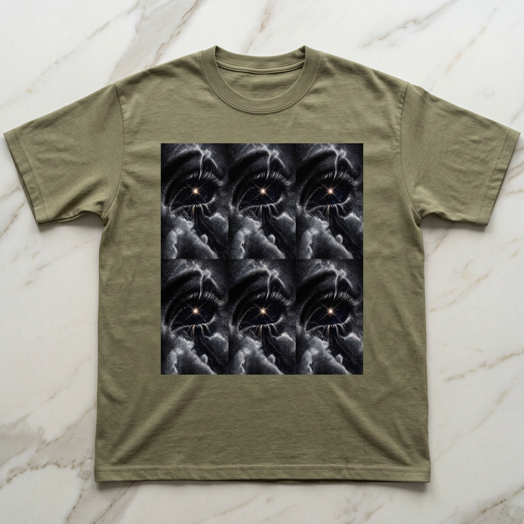 Cosmic Eye Men/Unisex Mineral Wash T-Shirt
