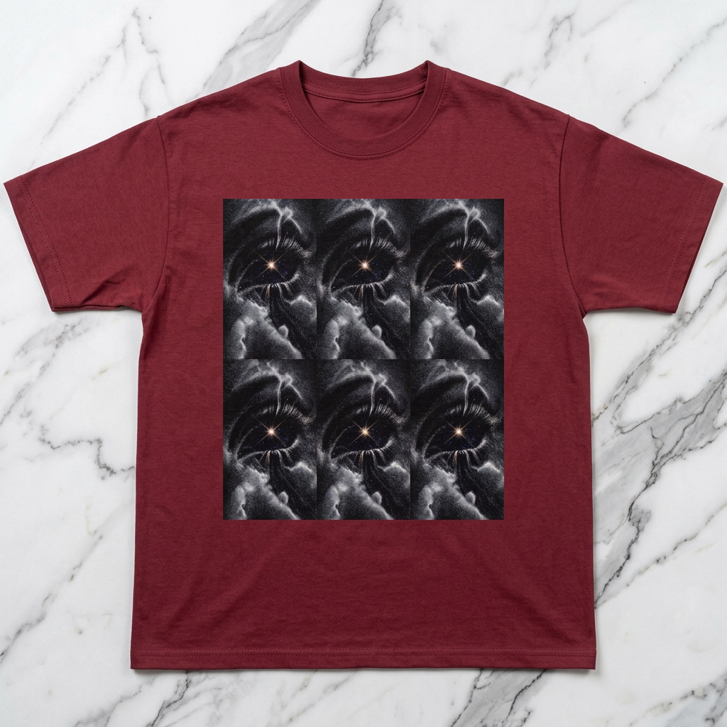 Cosmic Eye Men/Unisex Mineral Wash T-Shirt