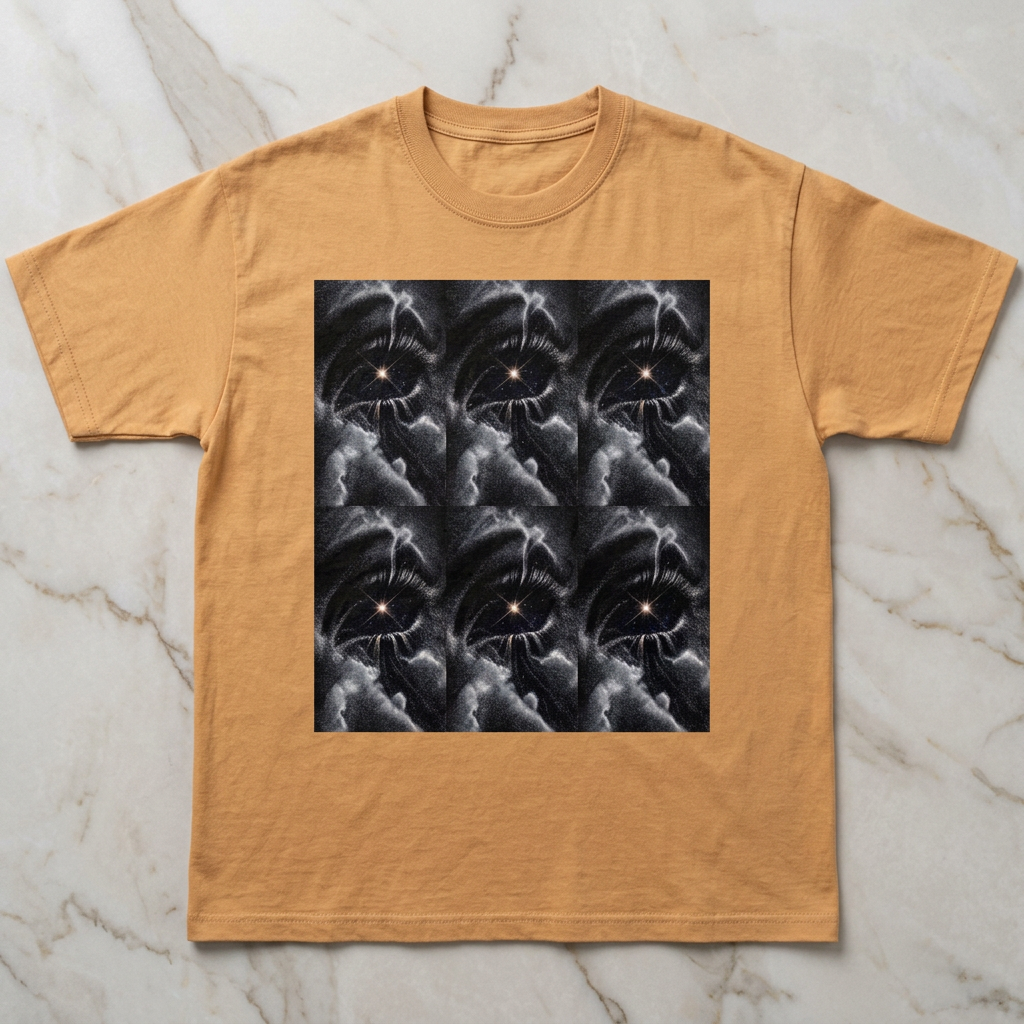 Cosmic Eye Men/Unisex Mineral Wash T-Shirt