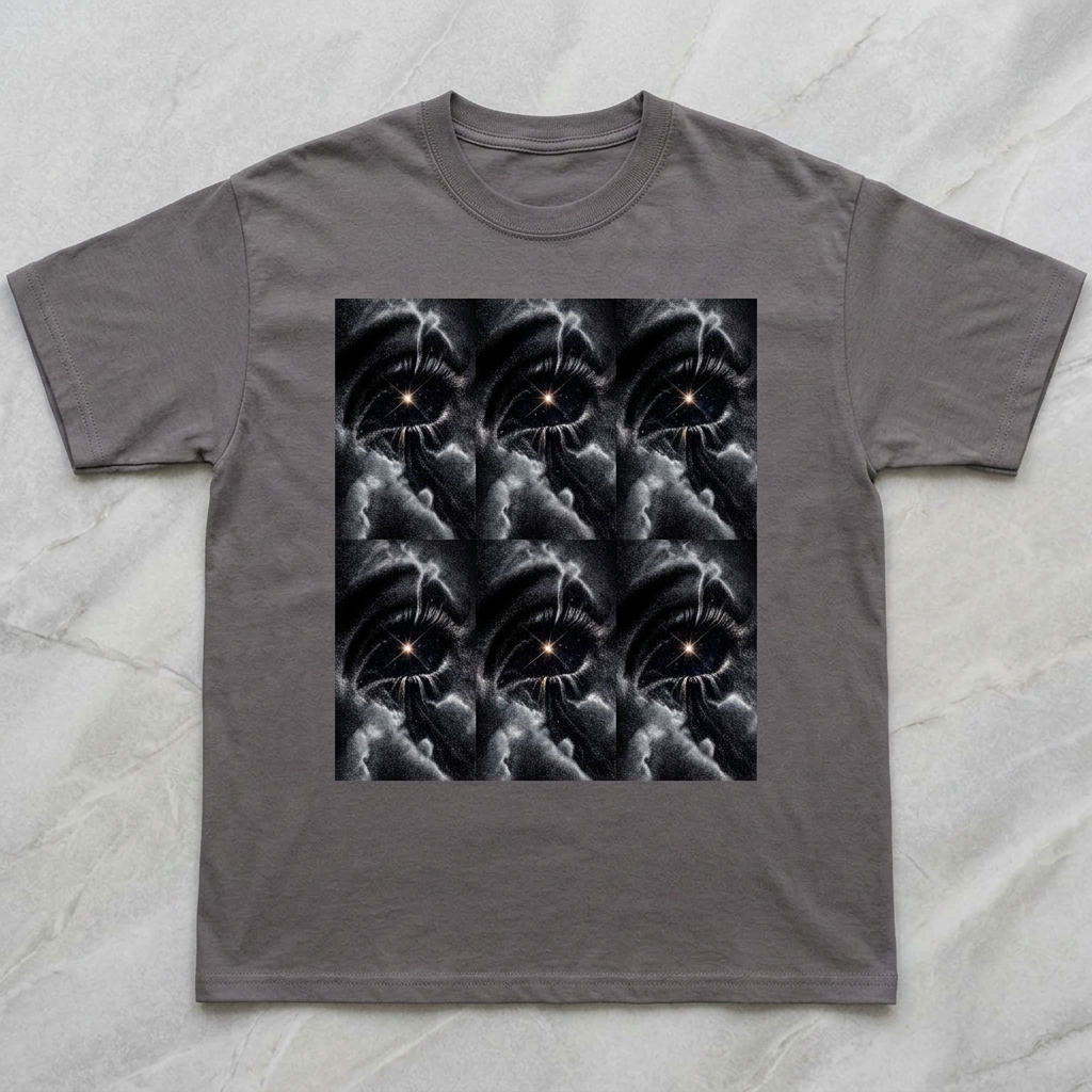 Cosmic Eye Men/Unisex Mineral Wash T-Shirt