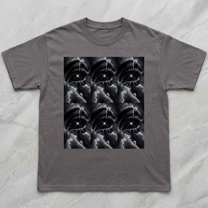 Cosmic Eye Men/Unisex Mineral Wash T-Shirt