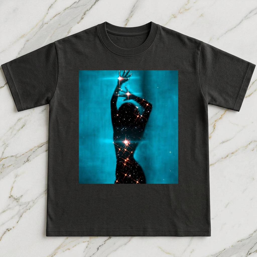 Starry Silhouette Men/Unisex Mineral Wash T-Shirt