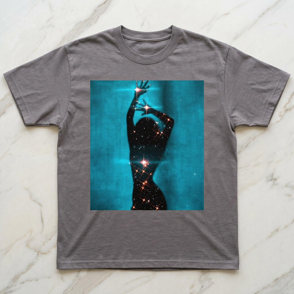 Starry Silhouette Men/Unisex Mineral Wash T-Shirt