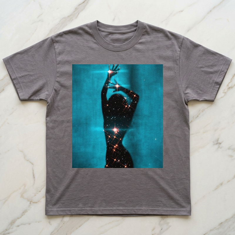 Starry Silhouette Men/Unisex Mineral Wash T-Shirt