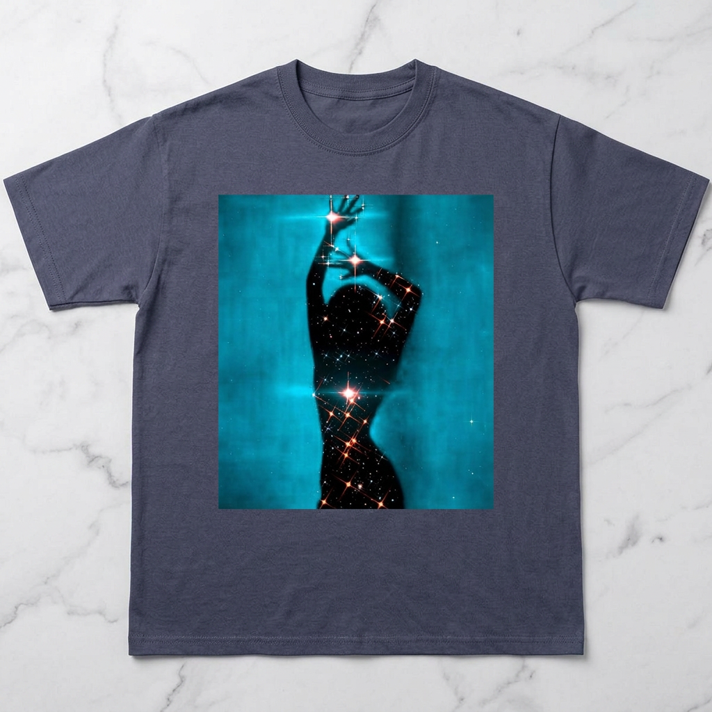 Starry Silhouette Men/Unisex Mineral Wash T-Shirt