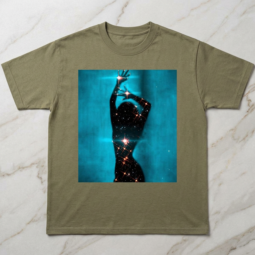 Starry Silhouette Men/Unisex Mineral Wash T-Shirt